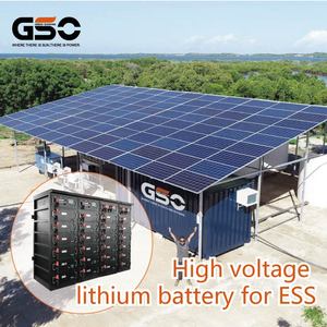 Batterie au lithium 96V moyenne tension 500AH Lifepo4 50KW pour système d'énergie solaire hors réseau/sur réseau - Product Image 4