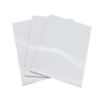 Papier autocollant transparent en vinyle PET de haute qualité A4 70% 100% transparent, imprimable, auto-adhésif, imperméable, compatible avec les imprimantes jet d'encre et laser