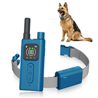 IP67 Wasserdichtes Schock halsband Hunde rinde Abschreckung gerät Hunde trainings halsband mit wiederauf ladbarer Signalton vibration