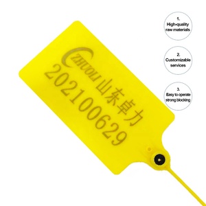 Kéo-<span class=keywords><strong>tite</strong></span> giá thấp cường độ cao an ninh Con dấu nhựa khóa cho giày quần áo túi - Product Image 6