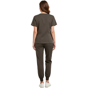 Daoyi Women's <b>Scrub</b> Set Polyester Elastic Fit Hospital Uniforms - Product Image 2