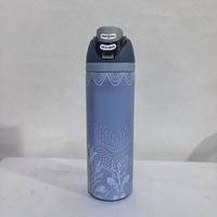 Owala, la même gourde populaire avec deux pailles, bouteille d'eau de sport, tasse isotherme, en acier inoxydable sous vide