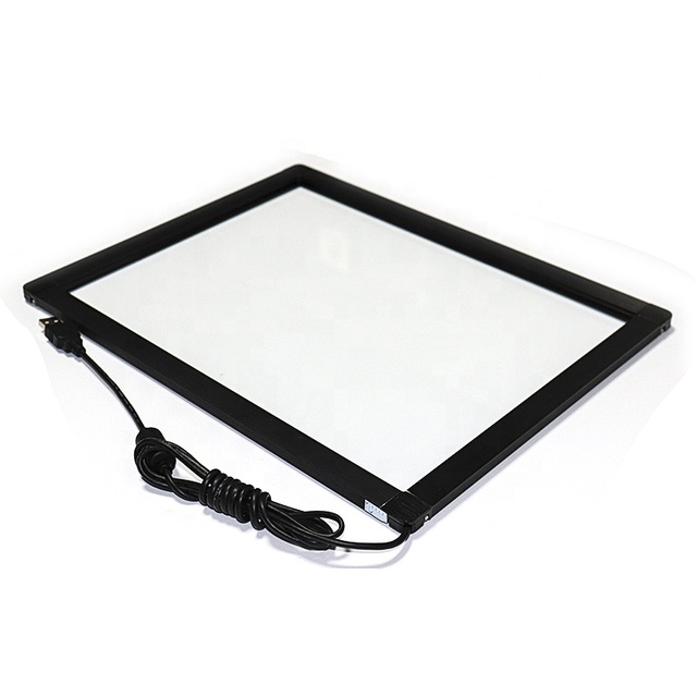 15" 17" 19" 21.5" 23" 23.6" 24" Inch Infrared Touch Overlay Frame Touch Screen Components Parts Ir Touch Kit Frame with Glass