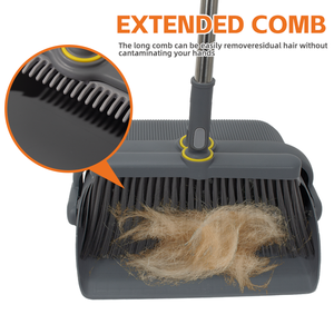 HOLAMOPA Kit de nettoyage Pro Balai détachable Comb Teeth Pelle à poussière Design anti-rayures - Product Image 5