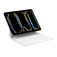 Clavier flottant magnétique premium pour iPad Pro 13 M4 M5, rétroéclairage RVB 7 couleurs, pavé tactile multi-touch, alliage d'aluminium USB-C