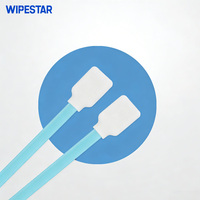 Écouvillons de nettoyage en mousse WIPESTAR pour salle blanche, 100 pièces, sans peluches, éponge 80ppi, pour composants électroniques de précision et jet d'encre