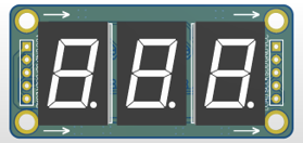 Módulo de Pantalla de 7 Segmentos de 3 Dígitos Arduino 74HC595, Placa Controladora de LED Rojo en Cascada, 3.3V 5V SPI, Pantalla Numérica, Temporizador, Voltímetro - Product Image 4