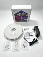 Bande lumineuse LED néon flexible SMD DC24V 2835 5050 RGB IP67 en PVC étanche avec contrôle par application pour enseignes extérieures