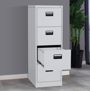 办公室钢4层文件柜a4文件抽屉金属储物抽屉柜4抽屉立式钢文件柜