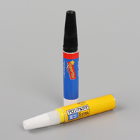 Les tubes en aluminium vides de colle de buse allongée Vacant Super Glue Tube évitent toute contamination
