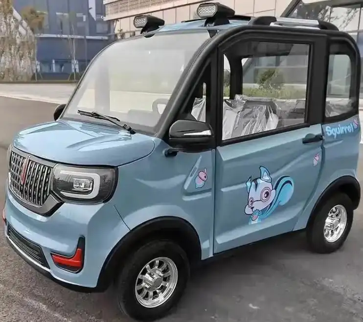 Tianying 2023รถยนต์ไฟฟ้าสำหรับผู้ใหญ่ EEC รถมินิ4ล้อ4ที่นั่งแบบใหม่