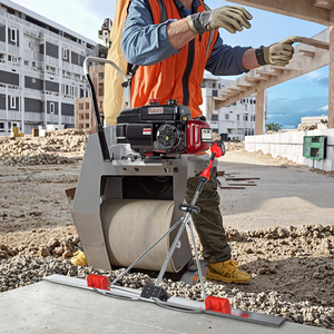 Máquina pulidora de concreto industrial de doble motor de 1.8m con batería de litio y regla vibratoria para pavimento, niveladora de concreto motorizada - Product Image 4