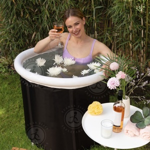 Meilleure vente en 2025 bain de glace <span class=keywords><strong>gonflable</strong></span> portable 5 couches 80x80cm bain de glace bain à remous pour plongée froide - Product Image 6