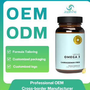 Veganes <span class=keywords><strong>Omega</strong></span>-<span class=keywords><strong>3</strong></span>-Nahrungsergänzungsmittel - Glasflasche, Carrageen-freie Algen, DHA & EPA für Gelenk- und Stimmungsunterstützung - 2-Monats-Vorrat 60 Kapseln - Product Image 5