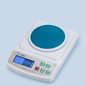 Balance électronique compacte SF-400C 400g x 0.01g avec écran LCD et plateau de pesée pour bijoux, café, thé, cuisine - Product Image 2