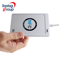 ACR122U USB NFC RFID Lector de tarjetas inteligentes sin contacto Escritor 13,56 MHz Lector de tarjetas de control de acceso