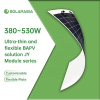 Panneaux solaires flexibles de taille personnalisée 400 watts 520w 550w monocristallins flexibles ultra Sim