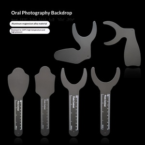 <span class=keywords><strong>Planche</strong></span> de fond noir à contraste photo manuelle autoclavable en acier dentaire de qualité supérieure - Product Image 1