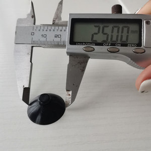 25 mm Diameter <strong>Underwater</strong> Vacuum <strong>Silicone</strong> Mushroom Suction Cup - Product Image 5