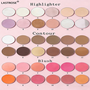 Palette de fards à joues, de bronzants et d'enlumineurs vegan en marque blanche, palettes de fards à joues en marque blanche - Product Image 5