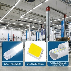 Tube LED industriel T8 4FT 1.2M 180lm/w 10W remplace 18W, haute luminosité, économie d'énergie pour l'éclairage des entrepôts, supermarchés et magasins - Product Image 3