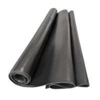 Feuille d'isolation flexible de qualité commerciale, rouleau de mousse de caoutchouc nitrile NBR PVC