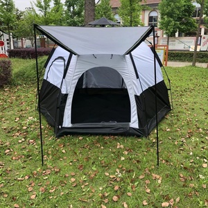 Tenda antipioggia automatica di lusso per 3-4 persone materiale resistente <span class=keywords><strong>in</strong></span> poliestere per la famiglia estiva per il tempo libero campeggio all'aperto - Product Image 2