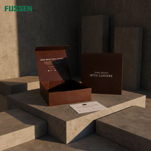 बड़े सिरेमिक मिट्टी के बरतन संगमरमर के लिए चुंबकीय ढक्कन के साथ फ्यूसन कस्टम लक्जरी कठोर फोल्डेबल बॉक्स - Product Image 3