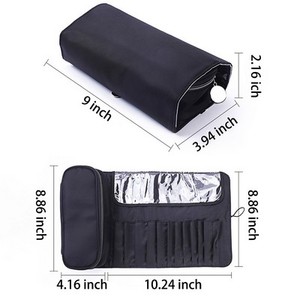 Customize Logo Folding Roll-Up Makeup Organizer <b>Bag</b> <b>Toiletry</b> <b>Bag</b> - Product Image 4