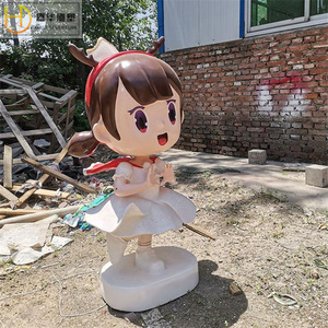 Jiahua Cartoon Character Sculpture Fiberglass Outdoor Floor Mount <b>Christmas</b> Decoration - Product Image 1