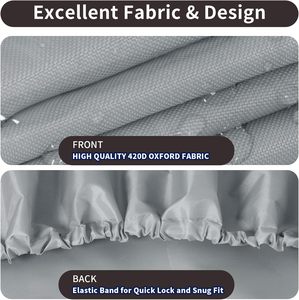 Funda Protectora para Neumáticos de Alta Calidad, Resistente al Agua y a los Rayos UV, de Oxford 420D, para Autocaravanas y SUVs - Product Image 2