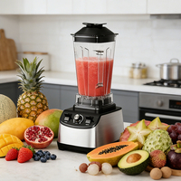 RANBEM Hot 2200W Variabele Snelheid 2L Smoothie Blender Motor van Zuiver Koper Commercieel & Huishoudelijk Gebruik Multifunctionele Fruit Sap Blender