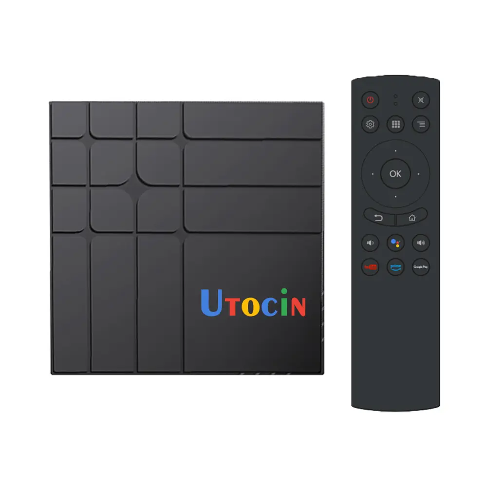 Android box manufacturer new arrival atv voice control google certified android tv box