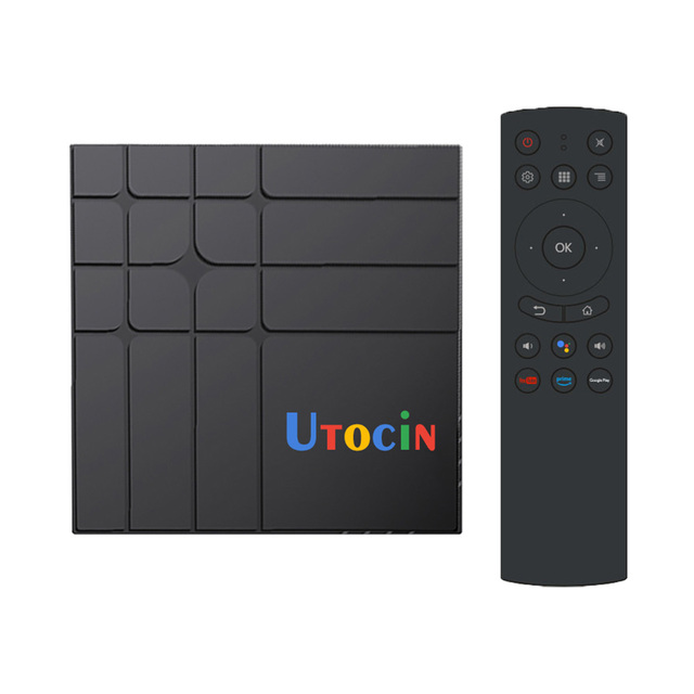 Android Box Manufacturer New Arrival Atv Voice Control Certified Android Tv Box