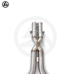 Échappement Catback CSZ Valvetronic pour Mercedes-Benz <span class=keywords><strong>E55</strong></span> <span class=keywords><strong>AMG</strong></span> W211 5.5L V8 304 acier inoxydable 1.5mm d'épaisseur TIG haute température - Product Image 4