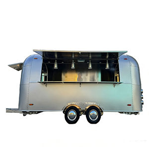 Remolque de Comida Multifuncional Personalizado de Acero Inoxidable y Aluminio de 13 pies, Estilo 2025, para Dulces, Hecho en China - Product Image 5