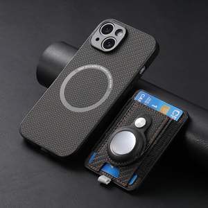 Étui portefeuille détachable 2-en-1 en PU antichoc magnétique pour iPhone 17 Pro Max avec porte-cartes - Product Image 1