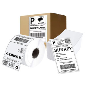 Impermeabili a prova di olio 30x20mm 58*40mm 100X150 1 "* 2-5/8" rimovibili in bianco autoadesivo in carta - Product Image 1