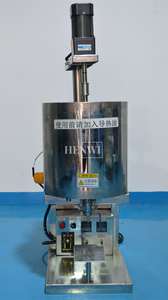 Remplisseur de rouge à lèvres Henwi avec réservoir de chauffage et d'agitation pour les produits de crème de brillant à lèvres de baume à lèvres à coulée chaude dans la production cosmétique. - Product Image 4