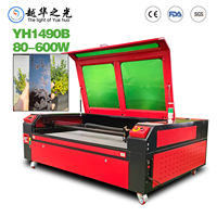 Machine de découpe laser CO2 100W pour gravure et découpe du bois/de l'acrylique, machine de gravure et de découpe refroidie par eau, CNC, WiFi, USB, compatible