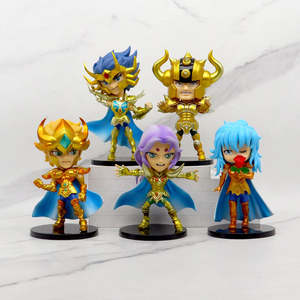 Gran oferta conjunto 5 estilos Manga <span class=keywords><strong>Seiya</strong></span> figura juguetes coleccionables Anime figuras de acción - Product Image 4