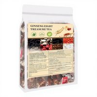 Teh Rasa Bunga Delapan Harta Karun 150g Teh Kemasan Campuran Buatan Tangan dengan Kurma Merah dan Goji Berry 30 Sachet untuk Kesehatan Ginjal Pria