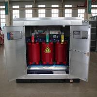 Transformateur d'isolement sec triphasé 630 kVA, 220 V vers 0,4 kV, refroidissement par air, classe d'isolation F, pour la distribution d'énergie