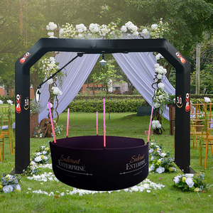 Photomaton 360° professionnel haut de gamme personnalisé OEM, en métal, 80 cm, pour mariage et fête, entrepôt UE - Product Image 1