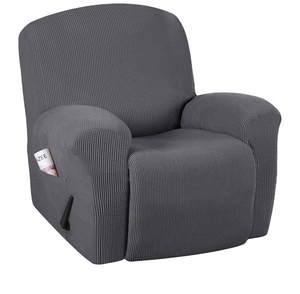 Funda Elástica para Sillón Reclinable, de Tela Jacquard Suave y Duradera, de Color Sólido Moderno, para Sillón Reclinable Seccional, en Oferta - Product Image 1