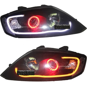 Actualice su Auto con Faros Delanteros LED para Hyundai Genesis Coupe, Conjunto de Faros Delanteros Bi-LED con Proyector Lova, 05-06 07-08 09-12 - Product Image 2