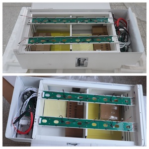 Boîtier de batterie DIY 16S 200A 48V 280Ah/314Ah pour stockage solaire, en métal blanc avec écran LCD et ventilateur - Product Image 4