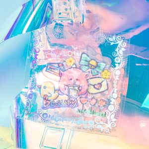 Autocollants gonflés QQ Bouncy Little Monster Strange World, 30 pièces, illustrations mignonnes, décoration DIY pour journal, Momo IP autorisé - Product Image 4