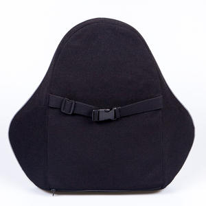 Cojín trasero para <span class=keywords><strong>silla</strong></span> de soporte Lumbar de espuma viscoelástica pura, cojín de cintura para conductores de autobús para usuarios de sillas de ruedas de enfermería, invitados de Hotel para dormir - Product Image 3