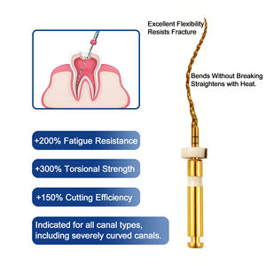 Instrument rotatif endodontique Weller pour canal radiculaire, instrument rotatif endodontique Super Roots Canal Niti Engine - Product Image 5